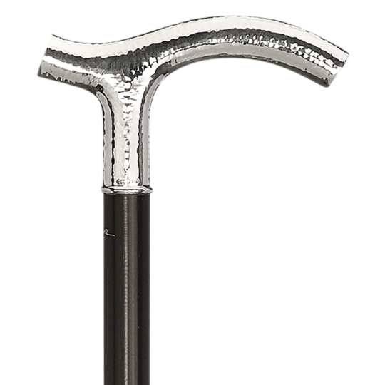 Bastone Ebano con Impugnatura Argento 925