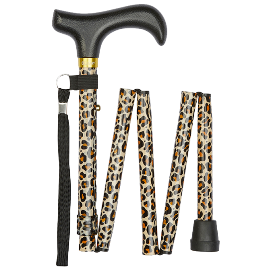 Bastone pieghevole Leopardo