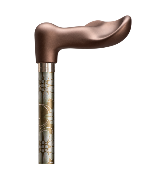 Lilou – bastone anatomico con impugnatura Fischer Soft – impugnatura su fondo trasparente