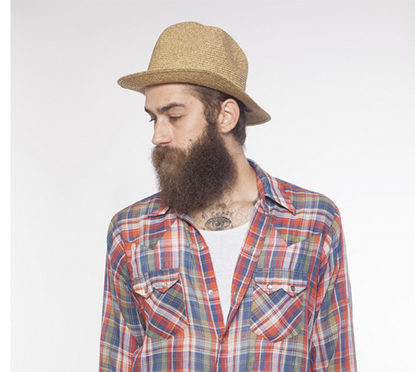 cappello di carta stile trooper