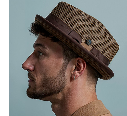 cappello pork pie estivo